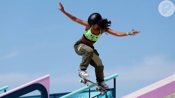 Rayssa Leal foi a única brasileira na final do skate nos Jogos Olímpicos de Paris 2024