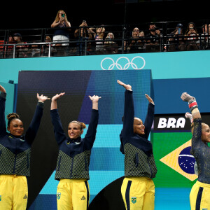 Brasil participou da final por equipes na ginástica artística nas Olimpíadas de Paris 2024