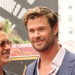 Robert Downey Jr. e Chris Hemsworth viveram o Homem de Ferro e Thor no Universo Marvel