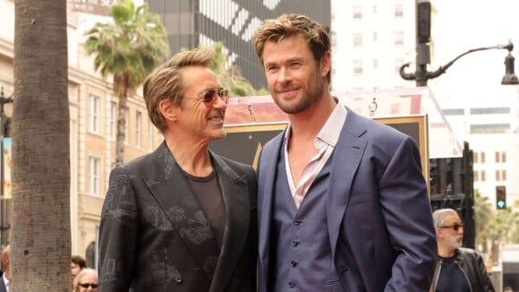 Robert Downey Jr. e Chris Hemsworth viveram o Homem de Ferro e Thor no Universo Marvel