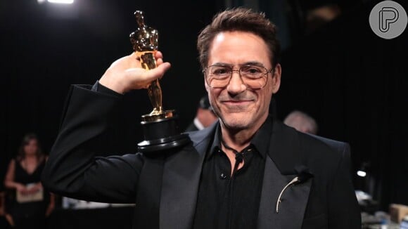 Robert Downey Jr. venceu o Oscar como Melhor Ator Coadjuvante por papel em 'Oppenheimer'