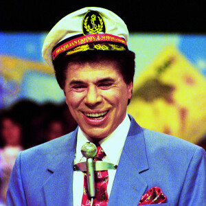 Silvio Santos em foto em abril de 1994 no programa 'Topa Tudo por Dinheiro'