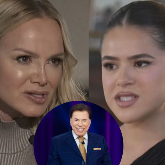 Juntas na TV Globo, Maisa e Eliana falaram sobre Silvio Santos, internado em SP