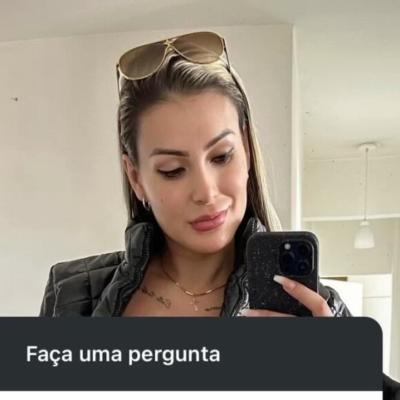 Andressa Urach: 'Tenho certeza absoluta que se eu morro hoje ou amanhã ou depois quem me busca é Jesus. Mesmo sendo pecadora!'