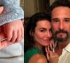 Mel Fronckowiak e Rodrigo Santoro anunciaram o nascimento da segunda filha no Instagram