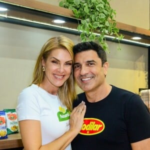 Ana Hickmann e Edu Guedes revelaram noivado em 2024, meses após confirmarem o namoro