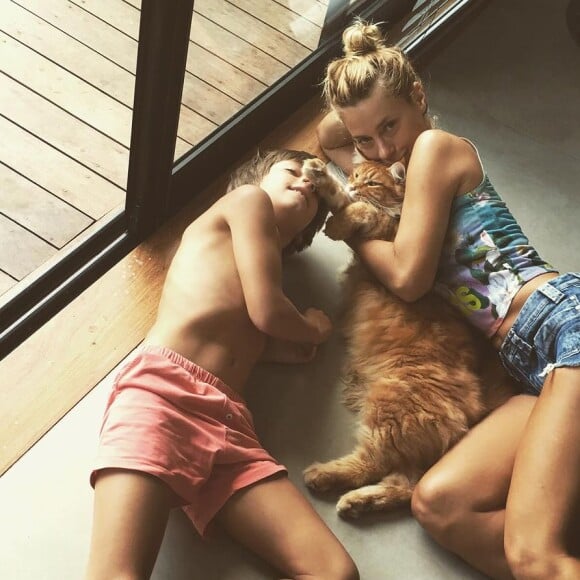 Carolina Dieckmann se declarou ao filho caçula, que completou 17 anos na terça-feira (13)