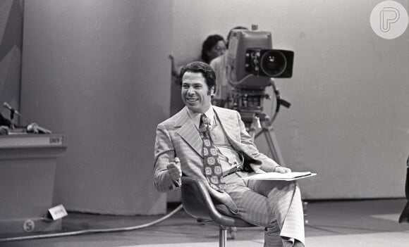 Silvio Santos em foto da década de 1970; apresentador de 93 anos está internado há duas semanas em hospital de SP, causando apreensão no SBT