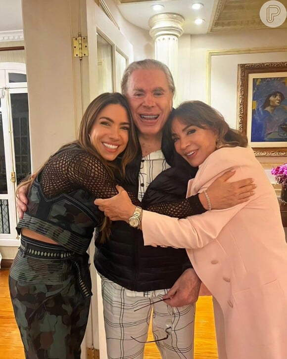 Patricia Abravanel sempre compartilhava momentos junto dos pais, Silvio Santos e Iris Abravanel