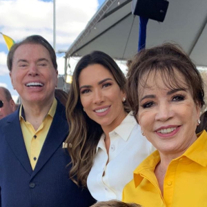 Silvio Santos e Iris Abravanel sempre apareciam juntos nas redes sociais da família