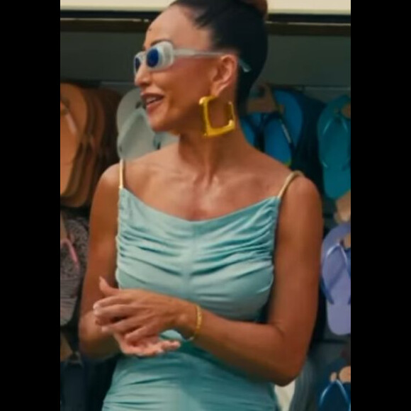 Sabrina Sato também ficou elegante com vestido de grife durante evento nas Olimpíadas de Paris 2024.