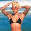 Irmã de Gabigol, Dhiovanna Barbosa radicaliza visual e surge de cabelo curto platinado em fotos na praia; veja e se surpreenda