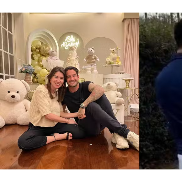 'Faz meu coração...': 2 semanas após morte de Silvio Santos, Rebeca Abravanel faz emocionante post para marido, Alexandre Pato