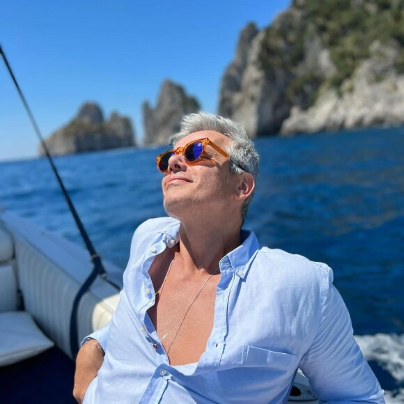 Otaviano Costa compartilhou alguns registros de uma viagem recente com Flávia Alessandra