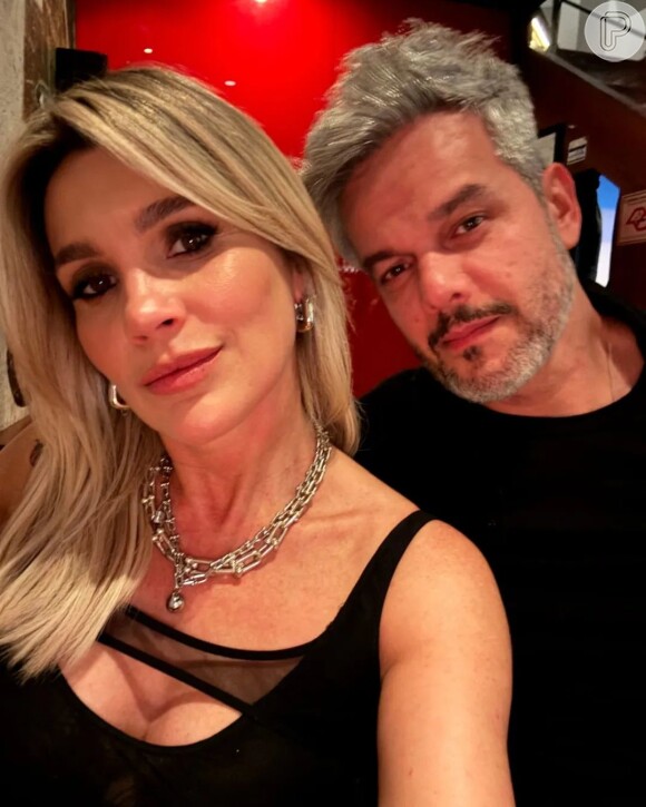 Otaviano Costa e Flávia Alessandra estão casados desde 2006 e tem uma filha, Giulia Martins