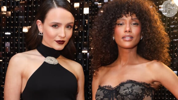 Vestido preto no Inverno: Larissa Manoela e Taís Araújo fazem 'dobradinha' fashion com peças elegantes. Veja fotos dos looks!