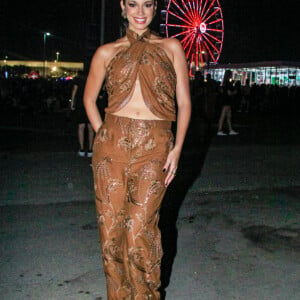 Rock in Rio 2024: a ex-BBB 24 Alane Dias mostrou muito estilo com este look belíssimo