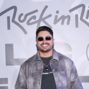 Rock in Rio 2024: Lucas Souza apostou em um short com uma camisa estilosa