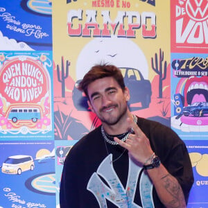 Rock in Rio 2024: ex-BBB Gui Napolitano foi outro que combinou apenas camiseta e calça