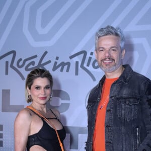 Rock in Rio 2024: Flávia Saraiva exibiu seu corpo neste body decotado ao lado de Otaviano Costa