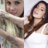 Anitta, Virgínia, Bárbara Evans e mais: essas famosas removeram suas tatuagens (ou simplesmente se arrependeram delas!)