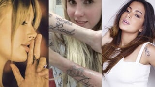 Anitta, Virgínia, Bárbara Evans e mais: essas famosas removeram suas tatuagens (ou simplesmente se arrependeram delas!)