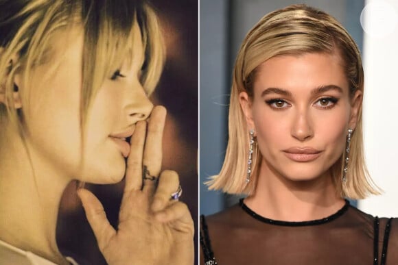 Uma das mais de 20 tatuagens de Hailey Bieber é uma arma de fogo no dedo médio que ela fez quando tinha 18 anos