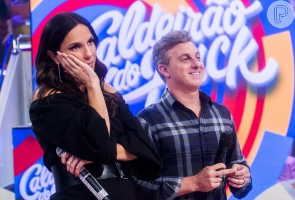 Luciano Huck teria traído Eliana com Ivete Sangalo e a apresentadora descobriu através de mensagens de celular. Foram os rumores que rolaram em 1999