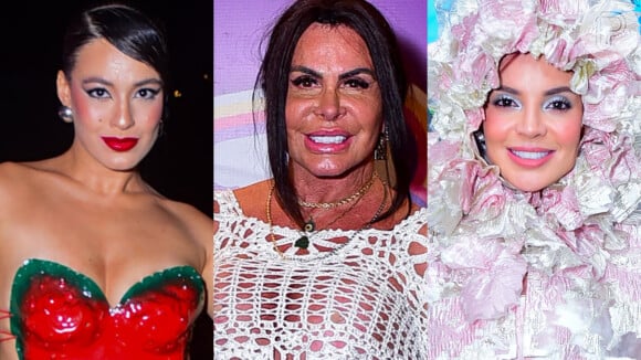 Gretchen sem sutiã, Gkay e Beatriz do 'BBB 24' com looks diferentões e mais: famosos vão ao Prêmio Jovem Brasileiro 2024