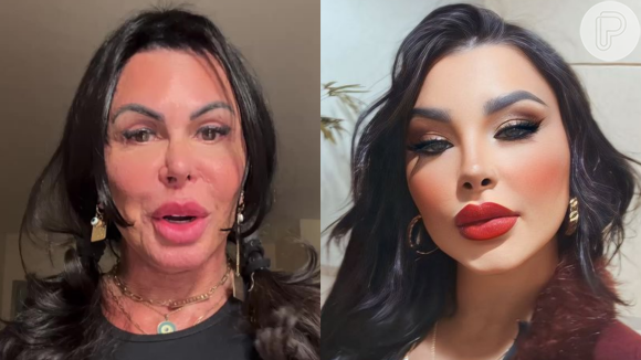 Ex-filha... Após deboche, Jenny Miranda expõe Gretchen com vídeo onde ela diz que a moça 'é a filha mais presente': 'Covardia'