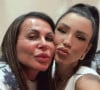 Gretchen e Jenny Miranda voltaram a trocar farpas na web