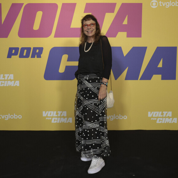 Iara Jamra na festa de lançamento da novela Volta por Cima