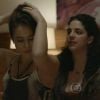 'Felizes para Sempre?': Denise (Paolla Oliveira) mente para a namorada, Daniela (Martha Nowill), que nem sonha que ela é a prostituta Danny Bond