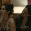 'Felizes para Sempre?': Denise (Paolla Oliveira) mente para a namorada, Daniela (Martha Nowill), que nem sonha que ela é a prostituta Danny Bond