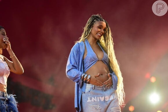 Brunna Gonçalves está esperando seu primeiro filho com Ludmilla