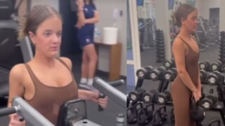 Aos 15 anos, Rafaella Justus mostra treino intenso na academia e esbanja estilo com macacão marrom. Veja!