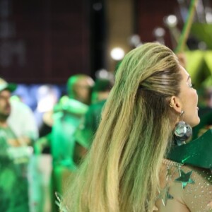 Fabíola Andrade participou de evento na Cidade do Samba rumo ao carnaval 2025