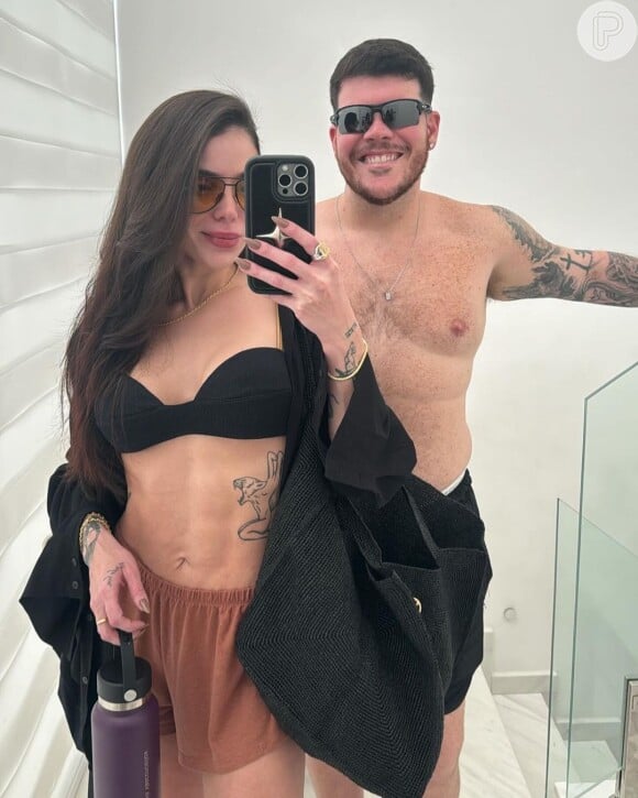 Resultado do emagrecimento de Ferrugem pode ser visto em fotos sem camisa nas suas redes sociais