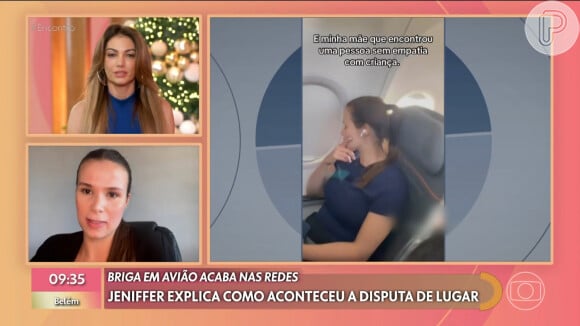 'Medidas legais estão sendo tomadas': Patricia Poeta entrevista bancária que viveu polêmica sobre lugar em avião e agita web