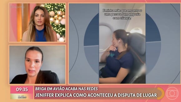 'Medidas legais estão sendo tomadas': Patricia Poeta entrevista bancária que viveu polêmica sobre lugar em avião e agita web