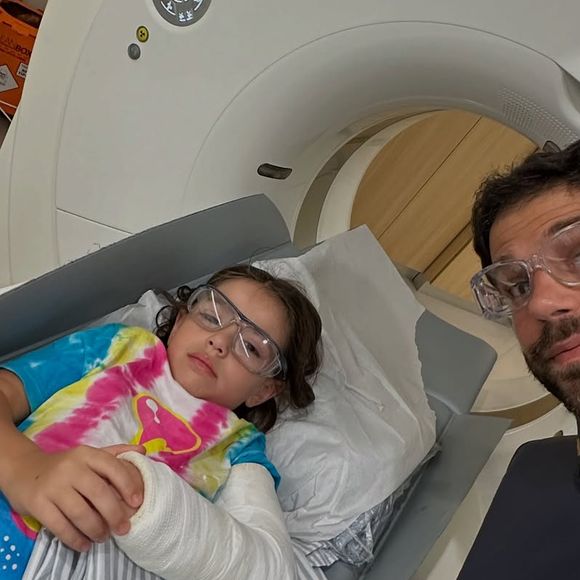 Duda Nagle levou Zoe ao hospital para exames