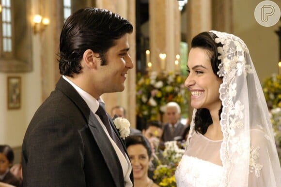 Em 'Ciranda de Pedra', exibida em 2008, Bruno fez par romântico com a atriz que está no ar em 'Salve Jorge', Cleo Pires