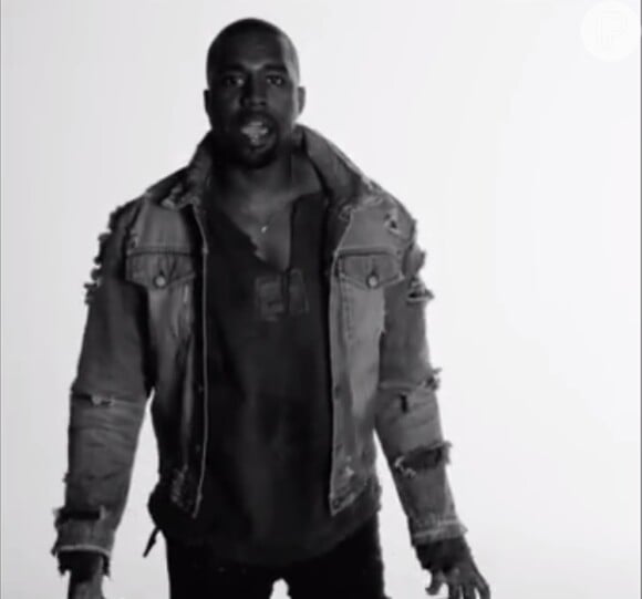 Kanye West faz interpretação dramática no clipe de 'FourFiveSeconds'