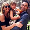 Ticiane Pinheiro passou férias nos Estados Unidos com a filha, Rafaella, e o namorado, Cesar Tralli