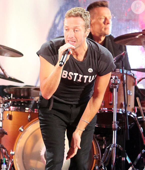 Chris Martin, vocalista da banda Coldplay, também vai cantar no Grammy Awards 2015