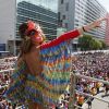 Carnaval 2015: Fernanda Paes Leme brilhou como musa do Bloco da Preta
