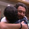 Marco foi abraçado pelos brothers após eliminação