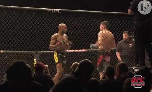 Anderson Silva lutou e venceu Nick Diaz no dia 31 de janeiro de 2015, em Las Vegas