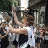 Leandra Leal é destaque do Carnaval de rua do Cordão do Bola Preta, no Rio