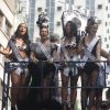 Leandra Leal é destaque do Carnaval de rua do Cordão do Bola Preta, no Rio